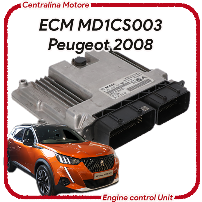 centralina motore Peugeot 2008 1.6 HDI MD1CS003 centralina motore Peugeot 2008 1.6 HDI MD1CS003